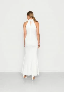 WAL G. SARA HALTER NECK MAXI DRESS - Occasion Wear - White -WAL G. Sales Store bcf05587236f4722a2c2f9bb3ad3a056