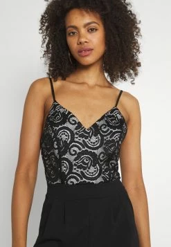 WAL G. FARI - Jumpsuit - Black/white -WAL G. Sales Store bd5554351e934f059ac76bd550d1f635