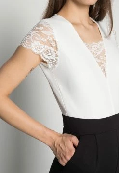 WAL G. TWO TONE SLEEVE - Jumpsuit - Black/white 4 WAL G. TWO TONE SLEEVE - Jumpsuit - Black/white -WAL G. Sales Store bd5b0d0298314607953a27c83dd45f3c