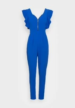 WAL G. CASSIDYFRONT ZIP - Jumpsuit - Electric Blue -WAL G. Sales Store bdb21856e0e74f21bad9732a3e9c0c86