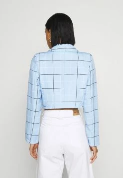WAL G. GEMMA STRIPE - Blazer - Powder Blue -WAL G. Sales Store be609996297240e290301fcc3d5bf847