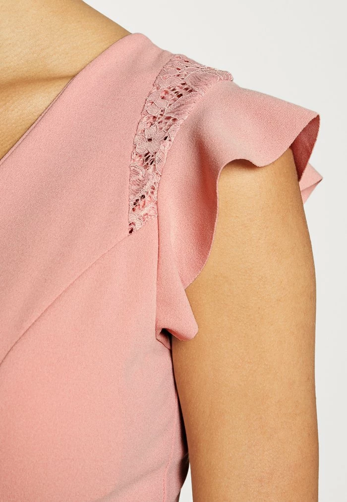 WGXZL WEDDING - JOY FRILL SLEEVE BODY SUIT - Print T-shirt - blush pink WAL G. WGXZL WEDDING - JOY FRILL SLEEVE BODY SUIT - Print T-shirt - Blush Pink -WAL G. Sales Store be871ea8d4eb4e56b4eb1e9e64032e01