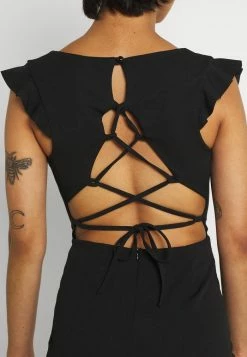 WAL G. ALULA LACE UP SKATER DRESS - Cocktail Dress / Party Dress - Black -WAL G. Sales Store c0cb3de688c54714b9615cec03e3210c