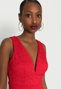 WAL G. V NECK SKATER - Cocktail Dress / Party Dress - Red -WAL G. Sales Store c32342342ffb47958145f9c74fc92354