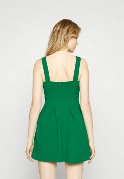WAL G. PLEATED FIT AND FLARE - Cocktail Dress / Party Dress - Leaf Green -WAL G. Sales Store c390d2a0192e46f29d4d8ac0334d796b