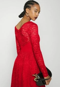 WAL G. ALMA SKATER DRESS - Cocktail Dress / Party Dress - Red -WAL G. Sales Store c6ff41ae1e284c8a8c77009b1bbfc6b9