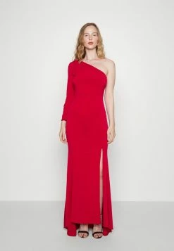 WAL G. ASH ONE SHOULDER DRESS - Occasion Wear - Cherry Red