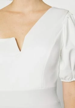 WAL G. ZALORA ONE SLEEVE SKATER DRESS - Jersey Dress - White -WAL G. Sales Store c85271290b954f26a74b0db7d3c39b7f