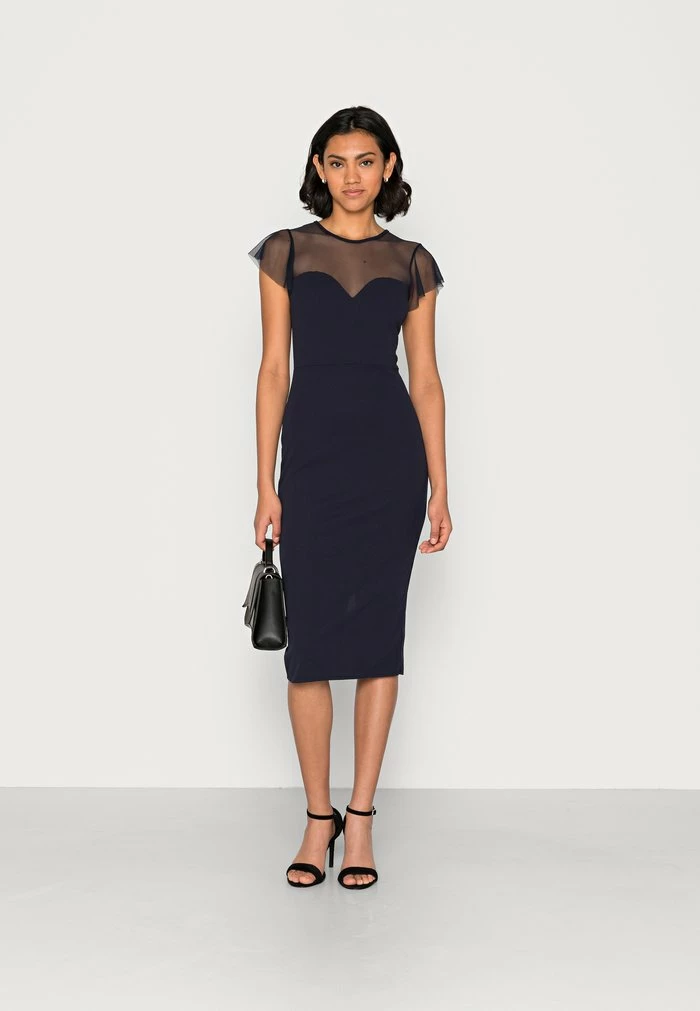 DYLAN MIDI DRESS - Cocktail dress / Party dress - navy WAL G. DYLAN MIDI DRESS - Cocktail Dress / Party Dress - Navy -WAL G. Sales Store c8a7faa67b7b438c8b0bde38c95a7a98
