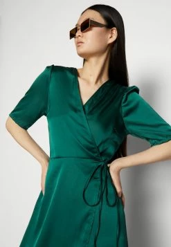WAL G. EVA WRAP MIDI DRESS - Day Dress - Forest Green -WAL G. Sales Store c92122b1349a4c19b749cf3ea0e7938c