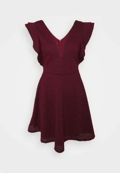 WAL G. BERTIE PLUNGE NECK SKATER DRESS - Cocktail Dress / Party Dress - Red 4 WAL G. BERTIE PLUNGE NECK SKATER DRESS - Cocktail Dress / Party Dress - Red -WAL G. Sales Store ca21f5cd37db47b0a8761a50015379ef