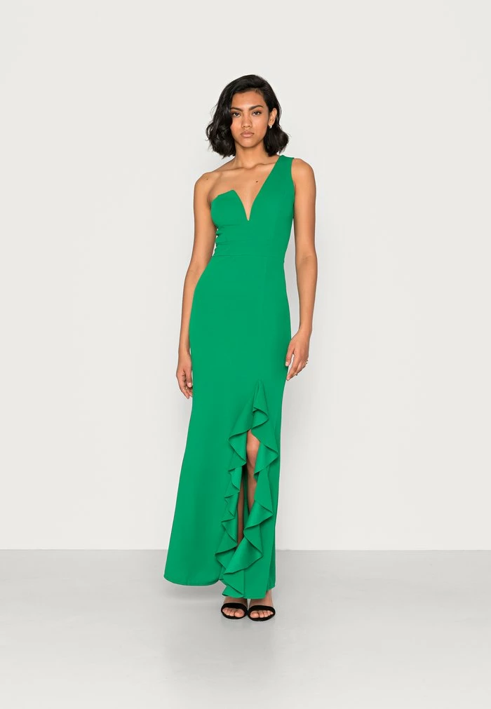 SONYA ONE SHOULDER MAXI DRESS - Occasion wear - leaf green WAL G. SONYA ONE SHOULDER MAXI DRESS - Occasion Wear - Leaf Green -WAL G. Sales Store cc6861424d25430c8d4fc5a76e89dd7f