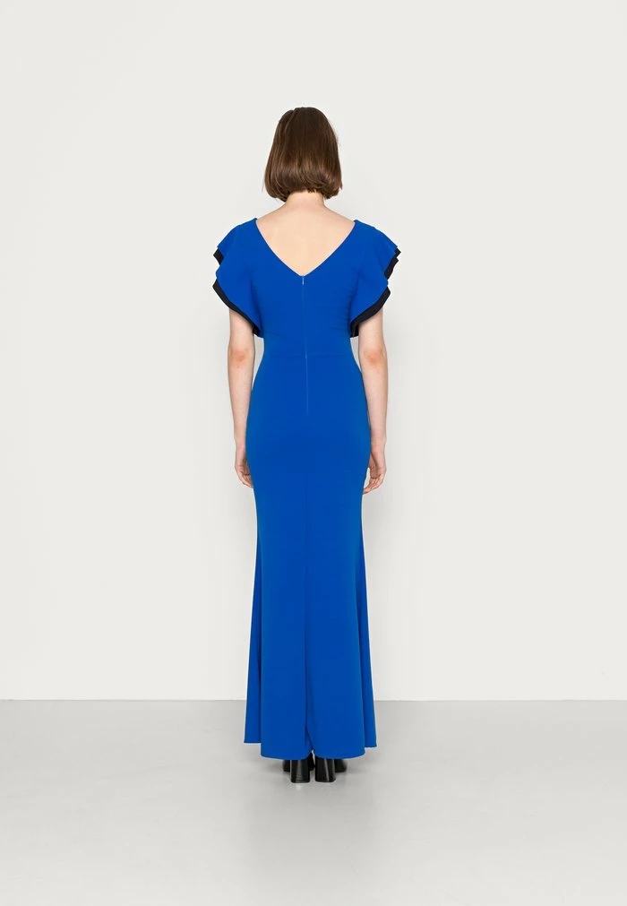 ZOYA RUFFLE SLEEVE DRESS - Cocktail dress / Party dress - electric blue/navy WAL G. ZOYA RUFFLE SLEEVE DRESS - Cocktail Dress / Party Dress - Electric Blue/navy -WAL G. Sales Store cc819f4a81994468bcd3ff74162ee5e9