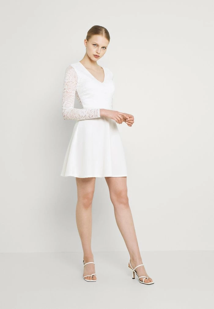 MICHELLE SKATER - Cocktail dress / Party dress - white WAL G. MICHELLE SKATER - Cocktail Dress / Party Dress - White -WAL G. Sales Store cd2fb95eb2cd44f190f60d1e5065cf3e