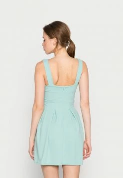 WAL G. PLEATED FIT AND FLARE - Cocktail Dress / Party Dress - Mint 2 WAL G. PLEATED FIT AND FLARE - Cocktail Dress / Party Dress - Mint -WAL G. Sales Store d02fdb81e77e47aa828878178fb126f9