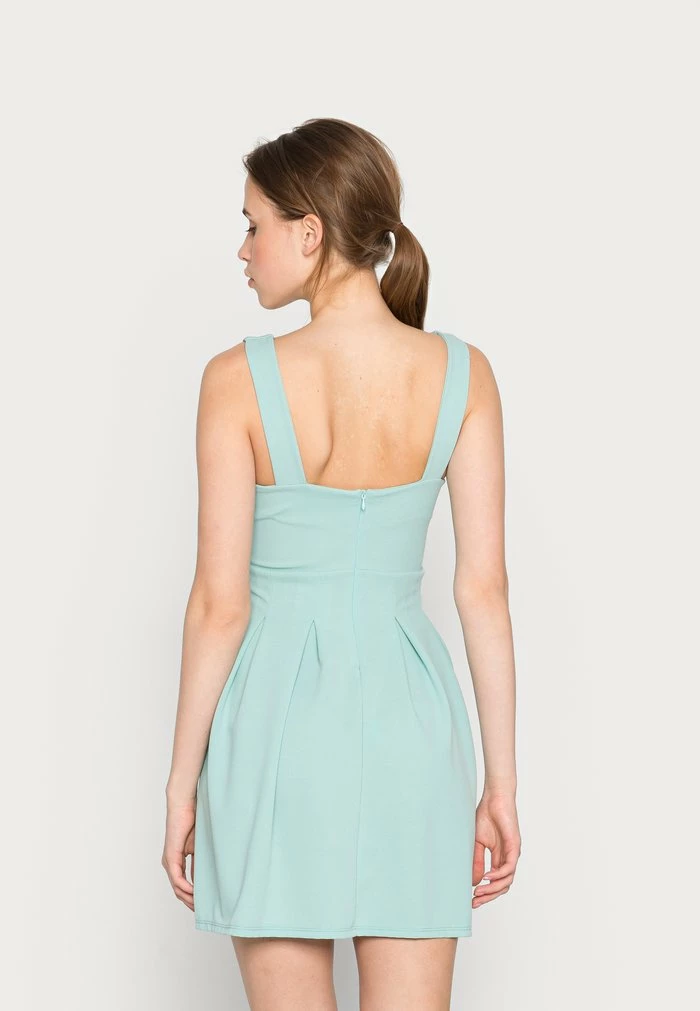 PLEATED FIT AND FLARE - Cocktail dress / Party dress - mint WAL G. PLEATED FIT AND FLARE - Cocktail Dress / Party Dress - Mint -WAL G. Sales Store d02fdb81e77e47aa828878178fb126f9