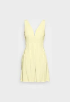 WAL G. PLEATED FIT AND FLARE - Cocktail Dress / Party Dress - Baby Yellow 3 WAL G. PLEATED FIT AND FLARE - Cocktail Dress / Party Dress - Baby Yellow -WAL G. Sales Store d082f2e10f2749549f36da6365fb1cc5