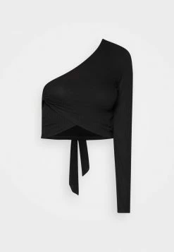 WAL G. PHEOBE WRAP - Long Sleeved Top - Black 4 WAL G. PHEOBE WRAP - Long Sleeved Top - Black -WAL G. Sales Store d0b7122cc84546b3a898fdba82b06ac6