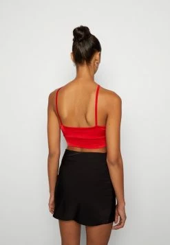 WAL G. JO STRAPPY CROP - Top - Red -WAL G. Sales Store d15327c93164403fae1486d377dc1a41