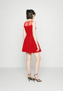 WAL G. JOSIE SKATER DRESS - Jersey Dress - Red -WAL G. Sales Store d4202ee2e7ed43c48eb5331a8ce1bb02