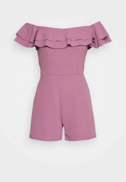 WAL G. POPPY OFF SHOULDER PLAYSUIT - Jumpsuit - Mauve Pink -WAL G. Sales Store d476ebe5c78e45d68ab14b4e773ffc75