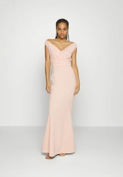 WAL G. ANDREW OFF SHOULDER MAXI DRESS - Occasion Wear - Light Pink