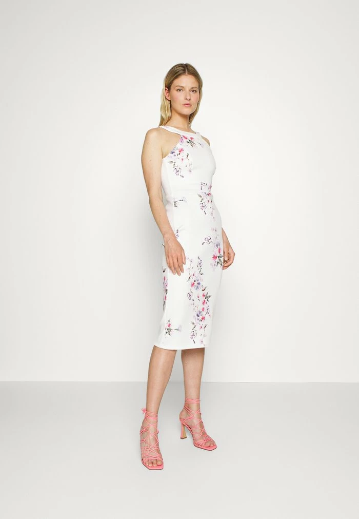 WGXZL WEDDING - PALOMA ROUND NECK MIDI DRESS - Cocktail dress / Party dress - pink WAL G. WGXZL WEDDING - PALOMA ROUND NECK MIDI DRESS - Cocktail Dress / Party Dress - Pink -WAL G. Sales Store d538be88caf14f3c9e2301bb495bad85