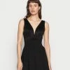 WAL G. V NECK SKATER - Cocktail Dress / Party Dress - Black