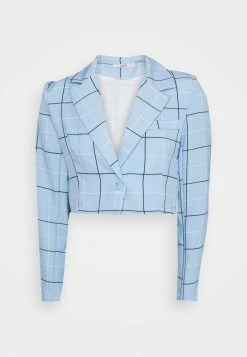 WAL G. GEMMA STRIPE - Blazer - Powder Blue -WAL G. Sales Store d6361f6a3fc342b7a2feed942a8cd6a6
