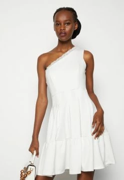 WAL G. JANINE SKATER DRESS - Jersey Dress - White 3 WAL G. JANINE SKATER DRESS - Jersey Dress - White -WAL G. Sales Store d66ba203830c4e0f95d995bf05c44295