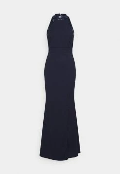 WAL G. SABRINA SEQUIN MAXI DRESS - Cocktail Dress / Party Dress - Navy Blue -WAL G. Sales Store d6d04d67c734474ea4e7d8dbaa700e29