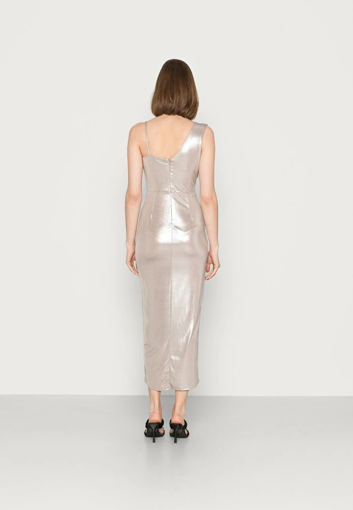 MIDI DRESS - Cocktail dress / Party dress - silver WAL G. MIDI DRESS - Cocktail Dress / Party Dress - Silver -WAL G. Sales Store d7da87f01f154deb801b777157edb0b8
