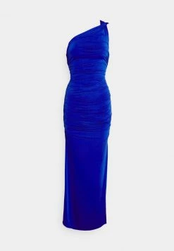 WAL G. ONE SHOULDER DRESS - Jersey Dress - Electric Blue -WAL G. Sales Store da424fbc4c8d4952a683731d368671bb