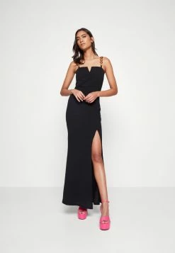 WAL G. RUE CHAIN MAXI - Cocktail Dress / Party Dress - Black