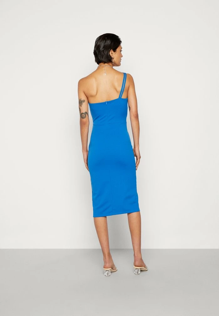 TOM ONE SHOULDER MIDI - Cocktail dress / Party dress - electric blue WAL G. TOM ONE SHOULDER MIDI - Cocktail Dress / Party Dress - Electric Blue -WAL G. Sales Store dfff7c63fabb4bf4a57c9d193e97dbba