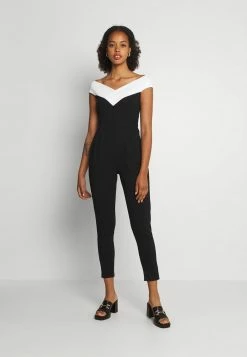WAL G. JESSIE JAYNE CONTRAST - Jumpsuit - Black/white
