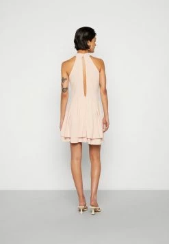 WAL G. CHERYL HALTER NECK SKATER DRESS - Day Dress - Blush Pink -WAL G. Sales Store e02ffdd6d3e74adbb9ddf2d56d8dacfc