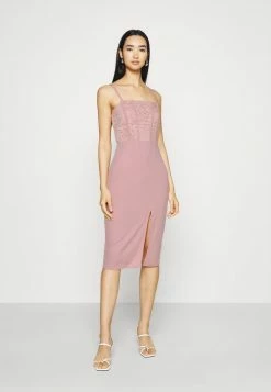 WAL G. LIZZY MIDI DRESS - Jersey Dress - Blush Pink