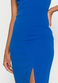 WAL G. STRAPPY SQUARE NECK MIDI DRESS - Shift Dress - Electric Blue -WAL G. Sales Store e2358690ff7c48dca69d063fcfa76dc1