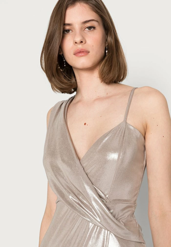 MIDI DRESS - Cocktail dress / Party dress - silver WAL G. MIDI DRESS - Cocktail Dress / Party Dress - Silver -WAL G. Sales Store e46c661f805742f59e9d77421e7383f7