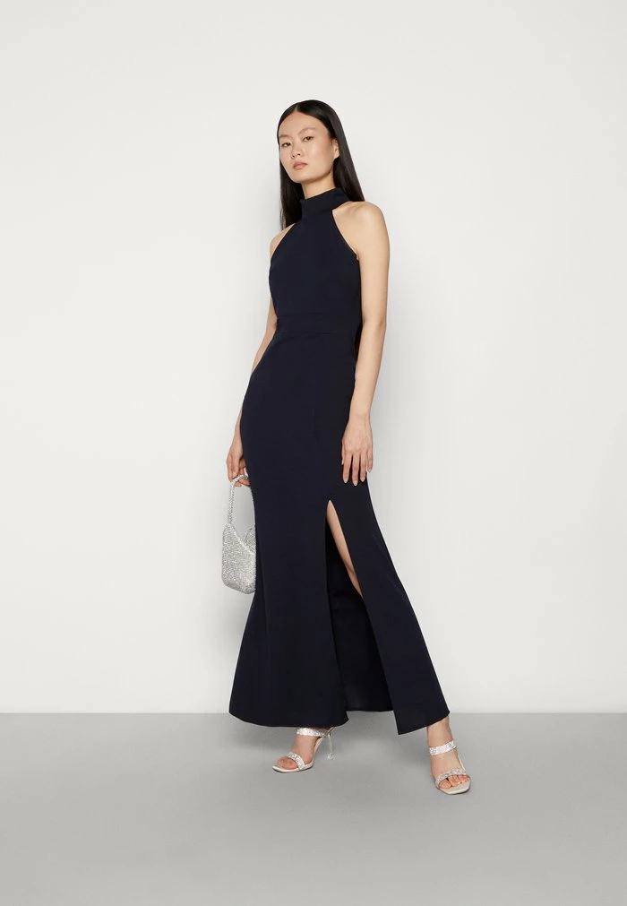 HALTER NECK MAXI DRESS - Occasion wear - navy blue WAL G. HALTER NECK MAXI DRESS - Occasion Wear - Navy Blue -WAL G. Sales Store e5428c3208de4b66a8e08f8aee18fd2f