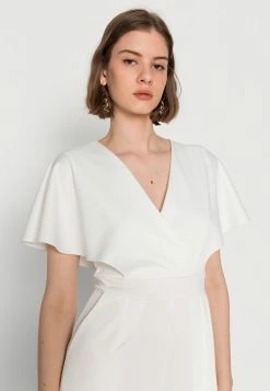 WAL G. WGXZL WEDDING - BETTY V NECK WRAP JUMPSUIT - Jumpsuit - White 4 WAL G. WGXZL WEDDING - BETTY V NECK WRAP JUMPSUIT - Jumpsuit - White -WAL G. Sales Store e60617fe225048dfb7ca001264e8828c