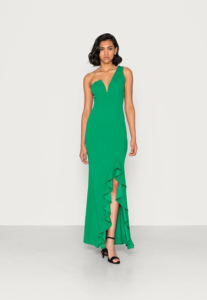 SONYA ONE SHOULDER MAXI DRESS - Occasion wear - leaf green WAL G. SONYA ONE SHOULDER MAXI DRESS - Occasion Wear - Leaf Green -WAL G. Sales Store e621641bd0d645c2adb3eb39344742f2