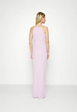 WAL G. WGXZL WEDDING - ETHEREAL ROUND NECK MAXI DRESS - Occasion Wear - Lavender -WAL G. Sales Store e62a85ed39ba48c3ad6f7de8a757fece