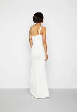 WAL G. MIMI ONE SHOULDER MAXI DRESS - Occasion Wear - White -WAL G. Sales Store e697665828ea4d2dac657a85d18130af