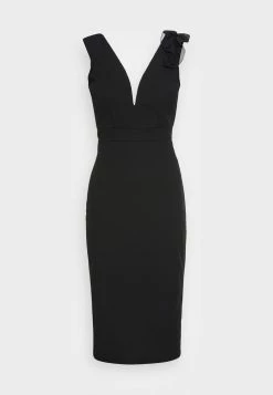 WAL G. SETH FRILL MIDI DRESS - Cocktail Dress / Party Dress - Black 3 WAL G. SETH FRILL MIDI DRESS - Cocktail Dress / Party Dress - Black -WAL G. Sales Store ea36c3a2103a42a59c1ab466205e7fc3