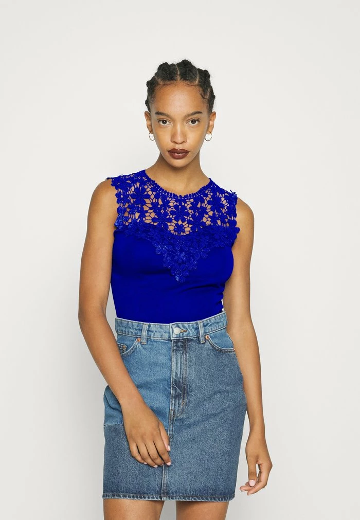 Top - electric blue WAL G. Top - Electric Blue -WAL G. Sales Store ea78fdfe97374c0d8c02b6fc4775d598