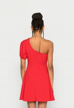WAL G. ZALORA ONE SLEEVE SKATER DRESS - Jersey Dress - Red -WAL G. Sales Store eb09cb681b1848198450bc14808ad7de