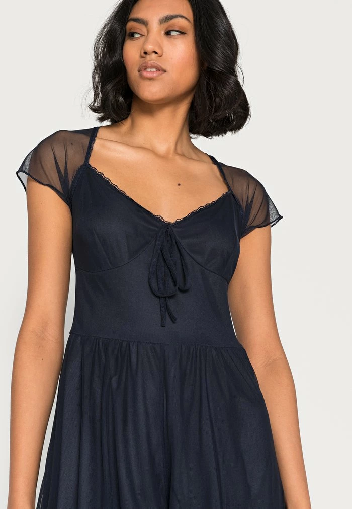 SELMA CUFFED SLEEVE - Jumpsuit - navy WAL G. SELMA CUFFED SLEEVE - Jumpsuit - Navy -WAL G. Sales Store ec557b13fe8a405a83801a4fd95848e3