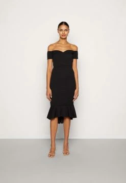 WAL G. HARRIET OFF SHOULDER - Cocktail Dress / Party Dress - Black